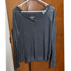 Women's Size L American Eagle Long Sleeve Shirt